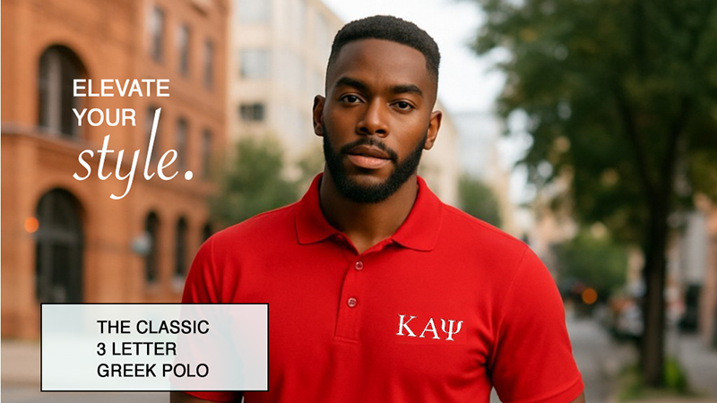 Keeping Cool and Looking Sharp: The Worldwide Origins Classic 3 Letter Greek Polo